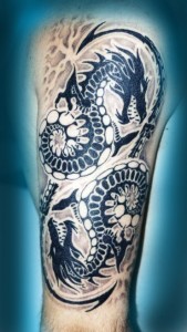 Tatuajes dragones, panteras, lobo etc.. 